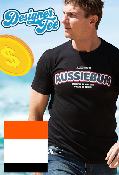 Designer Tee Bad Boy Black Homepage Image