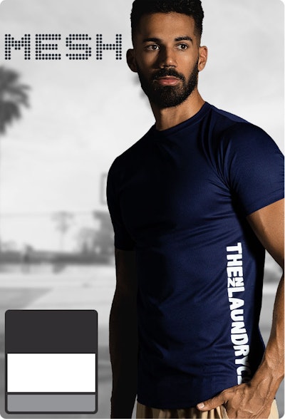 NZLC Mesh T-Shirt Navy Homepage Image