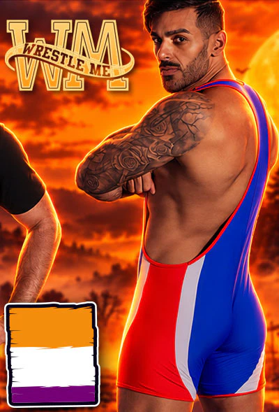 WrestleMe 2.0 Blue Homepage Image