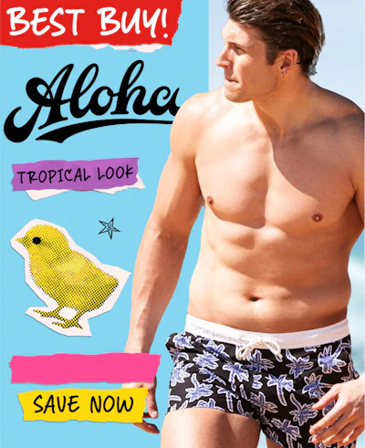 Aloha Bungalow Blue Homepage Image