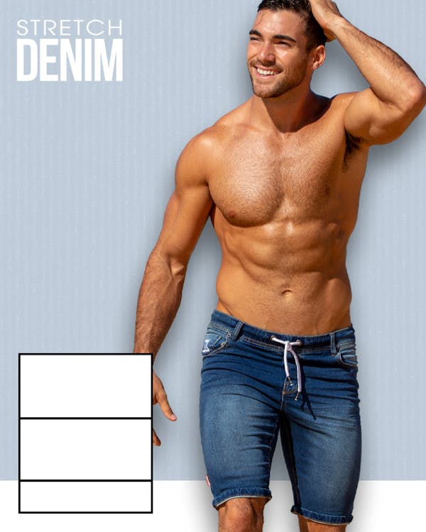 Stretch Denim Short Bondi Homepage Image