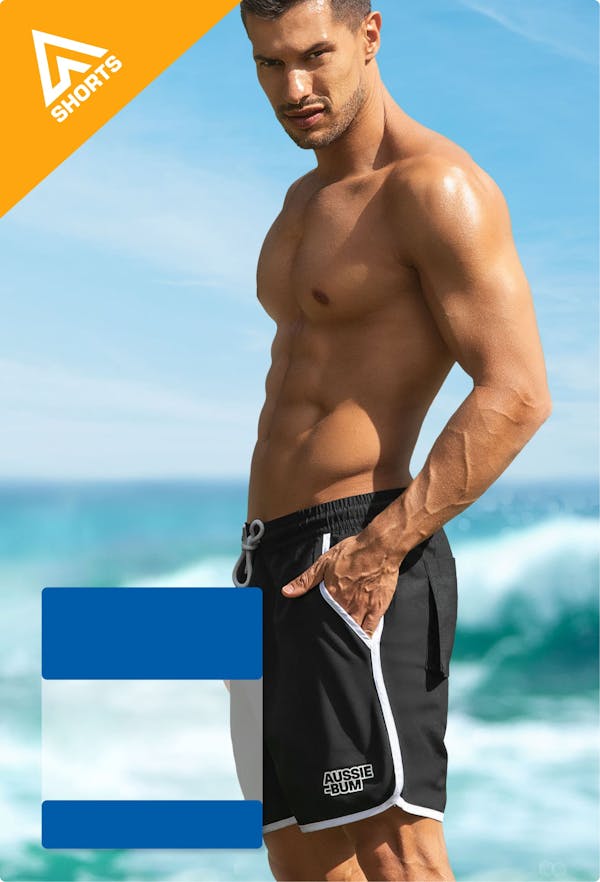 A-Shorts Black Homepage Image