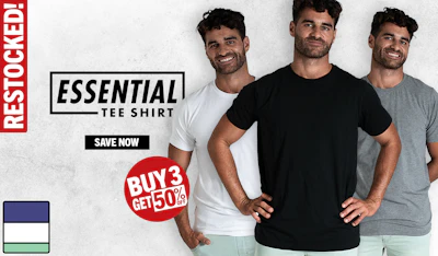 Essential Tee Black Homepage Image