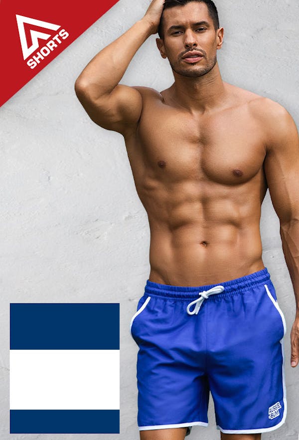 A-Shorts Blue Homepage Image