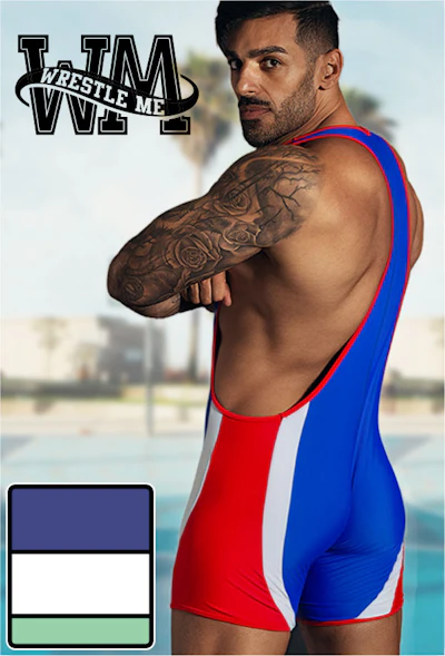 WrestleMe 2.0 Blue Homepage Image