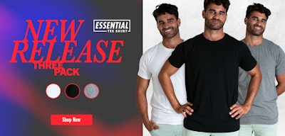 Essential Tee 3pk 3pk Marle Homepage Image