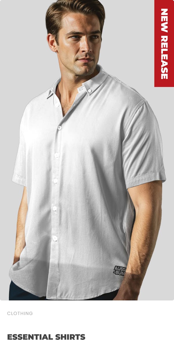 Essential Shirt White Homepage Image