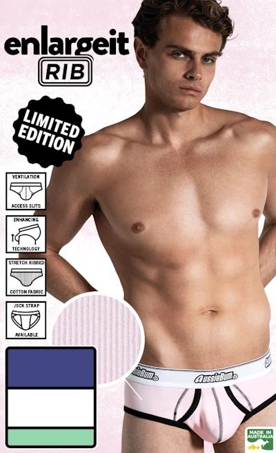 EnlargeIT Ribbed Black Homepage Image