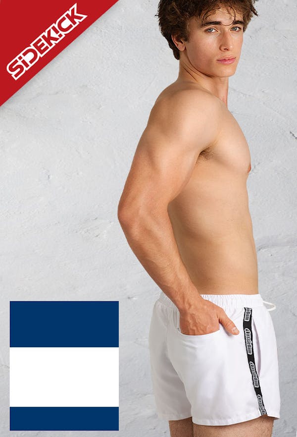 SideKick Shorts White Homepage Image