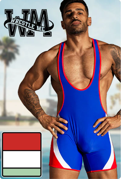 WrestleMe 2.0 Blue Homepage Image