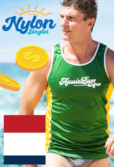 Nylon Singlet Forest Green Homepage Image