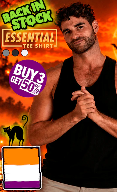 Essential Singlet Black Homepage Image