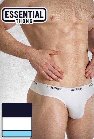 Essential Thong White Homepage Image