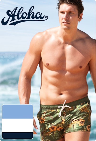 Aloha Hibiscus Green Homepage Image