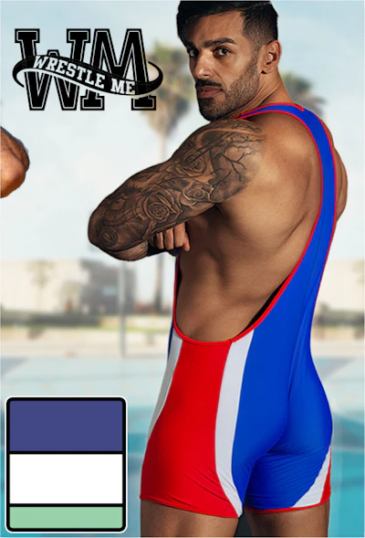 WrestleMe 2.0 Blue Homepage Image