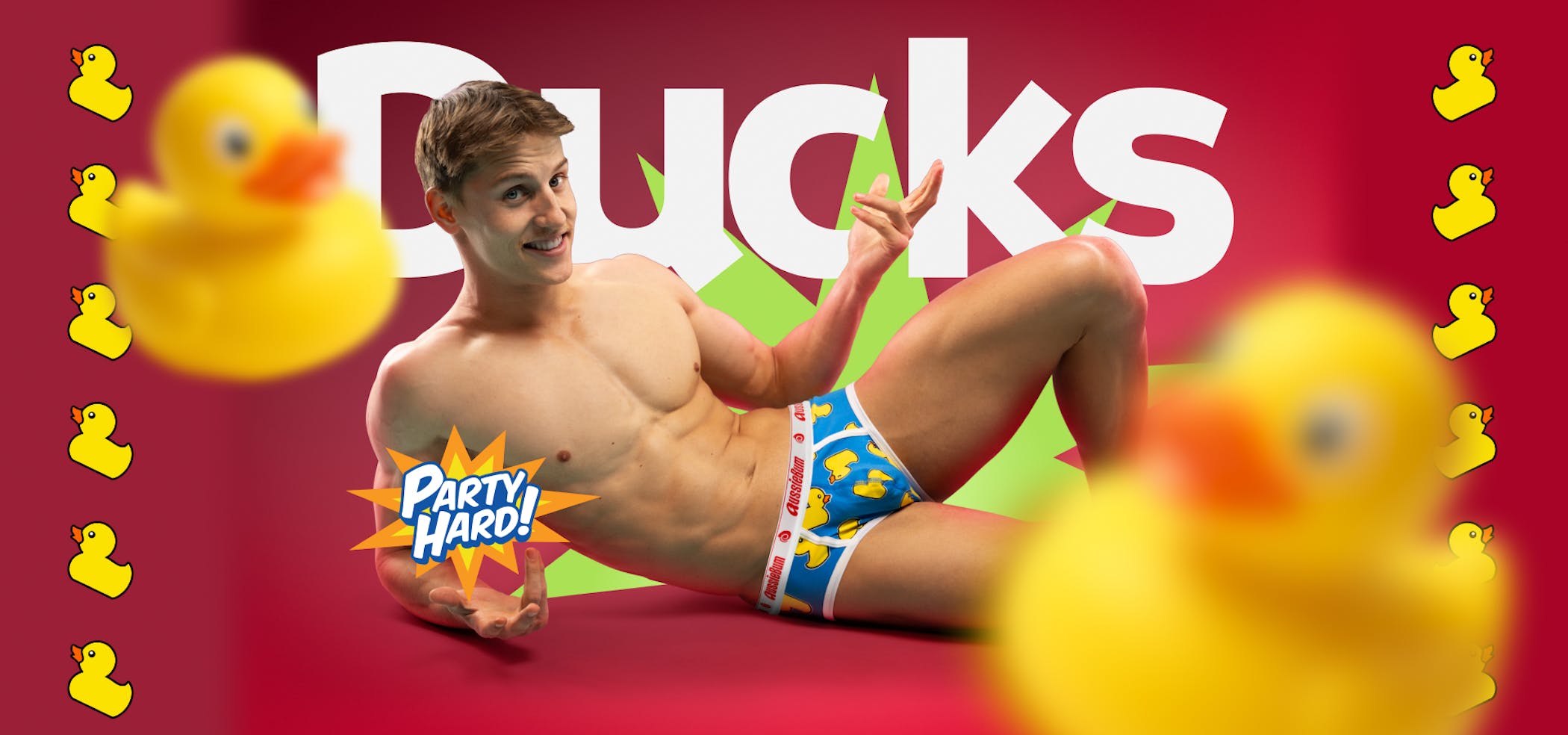 Party Hard Pineapple Pink Homepage Image
