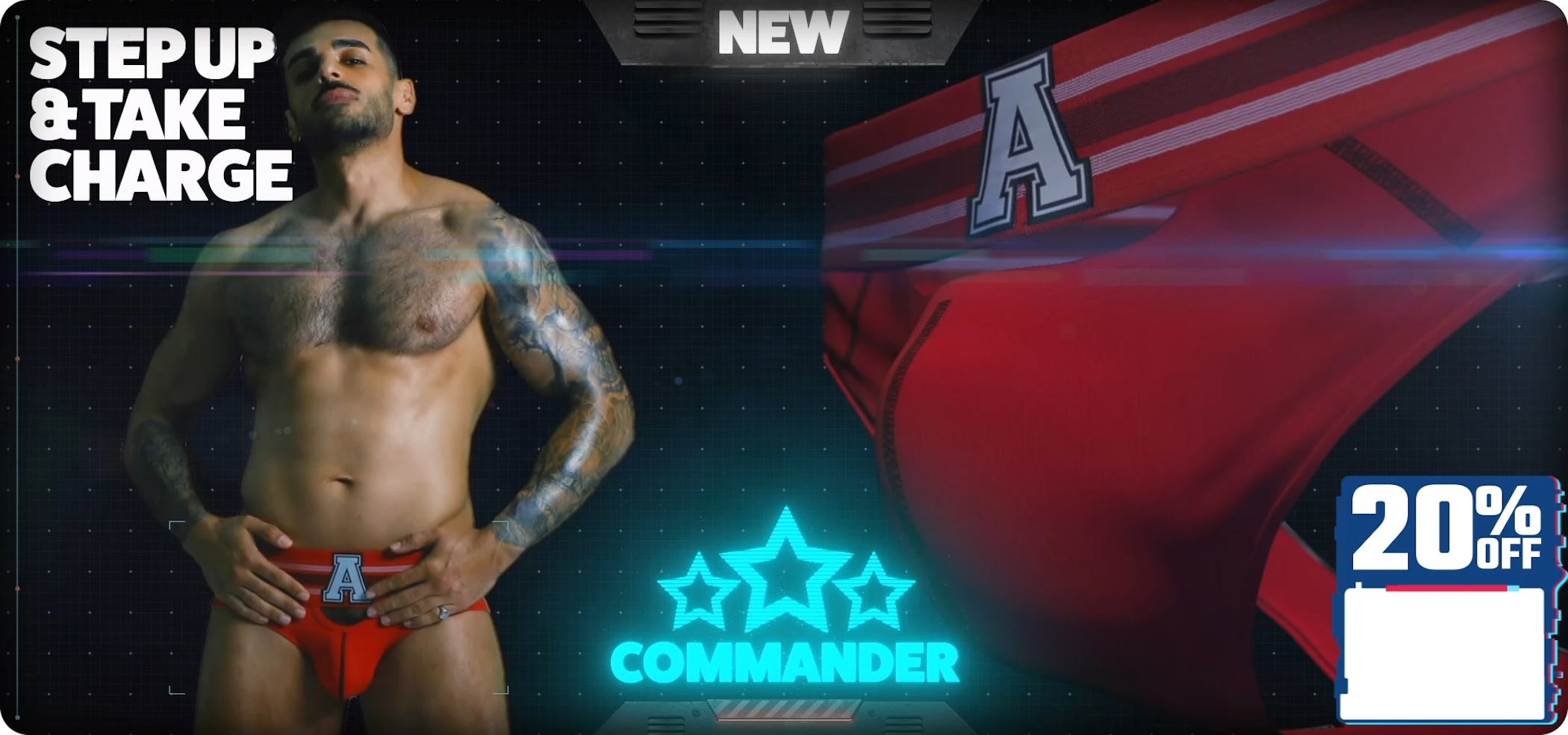 Commander Red Homepage Image