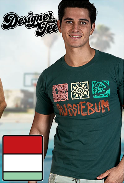 Designer Tee Teal Tribe Homepage Image