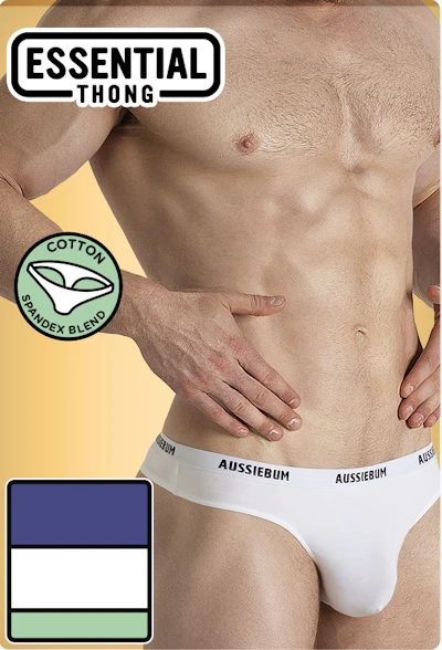 Essential Thong White Homepage Image