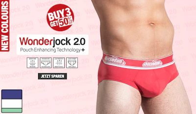 WonderJock 2.0 Dusty Red Homepage Image