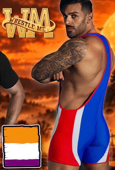 WrestleMe 2.0 Blue Homepage Image