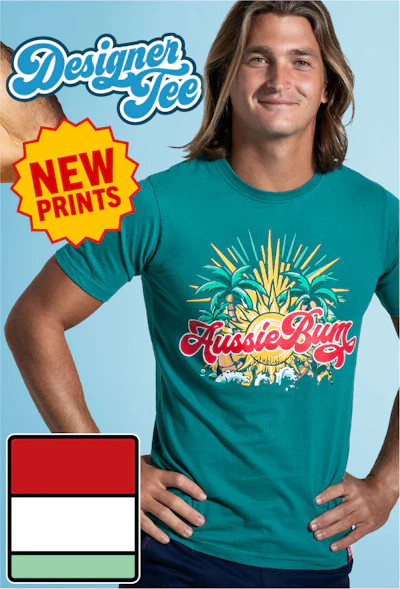 Designer Tee Tropic Teal Homepage Image