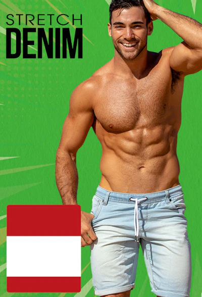 Stretch Denim Short Byron Homepage Image