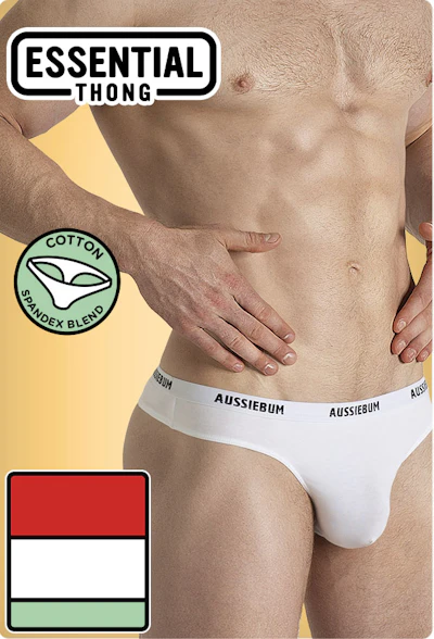 Essential Thong White Homepage Image