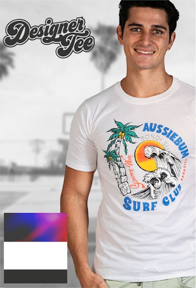 Designer Tee Boho White Homepage Image