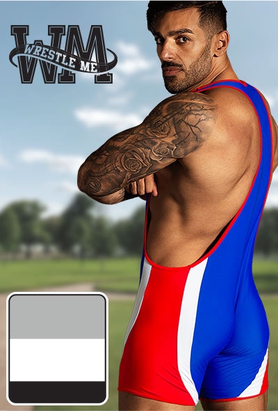 WrestleMe 2.0 Blue Homepage Image