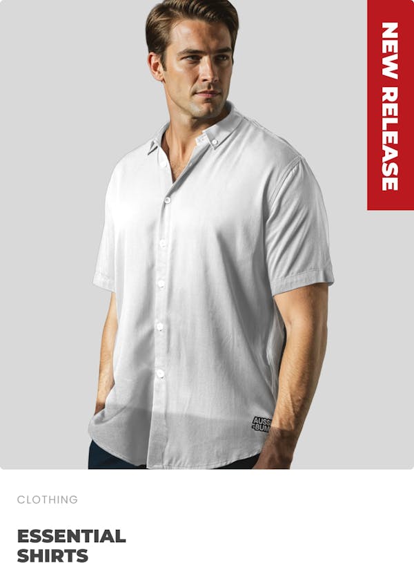 Essential Shirt White Homepage Image
