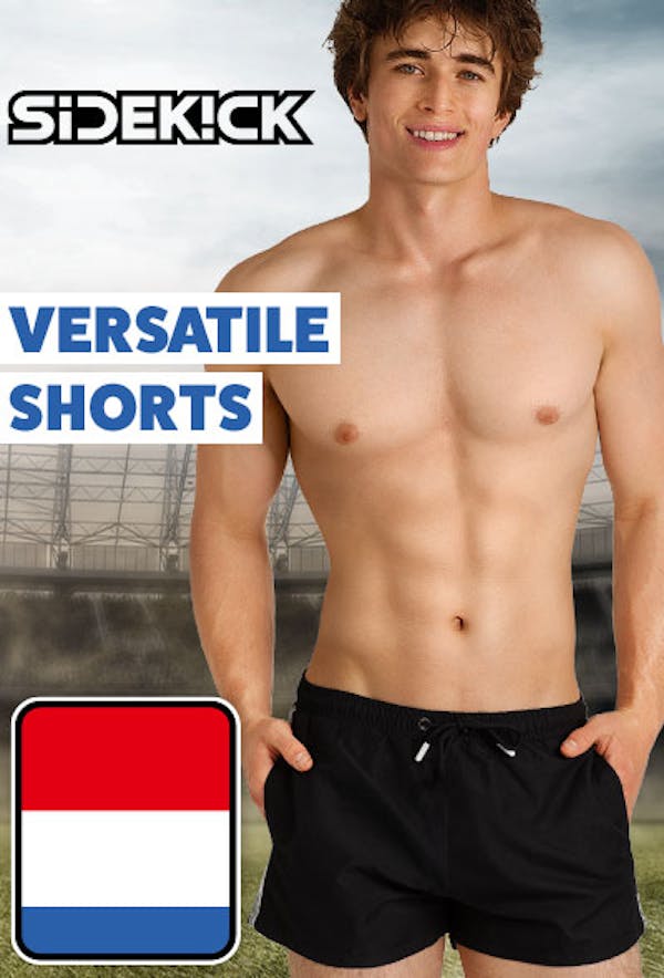 SideKick Shorts Black Homepage Image