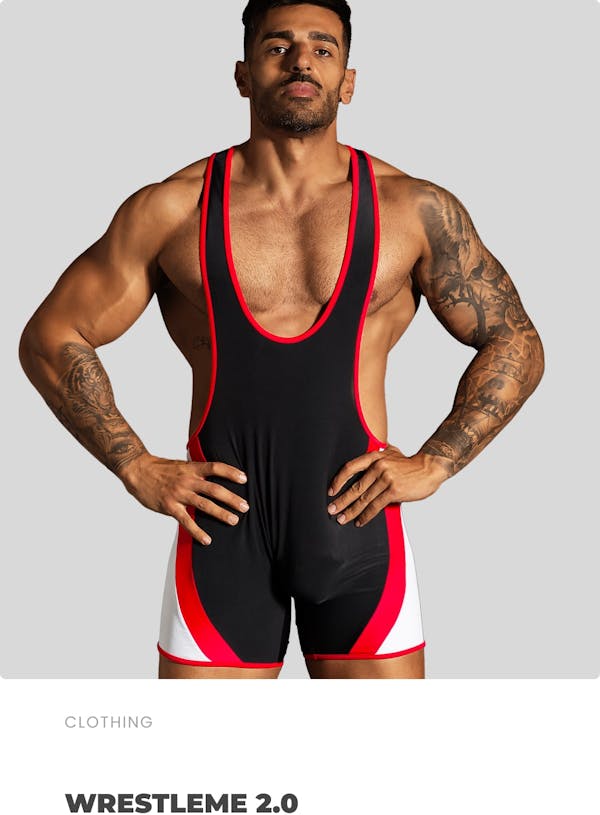 WrestleMe 2.0 Black Homepage Image