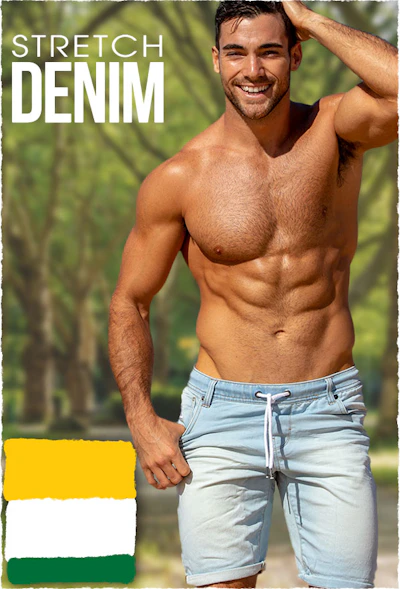 Stretch Denim Short Byron Homepage Image