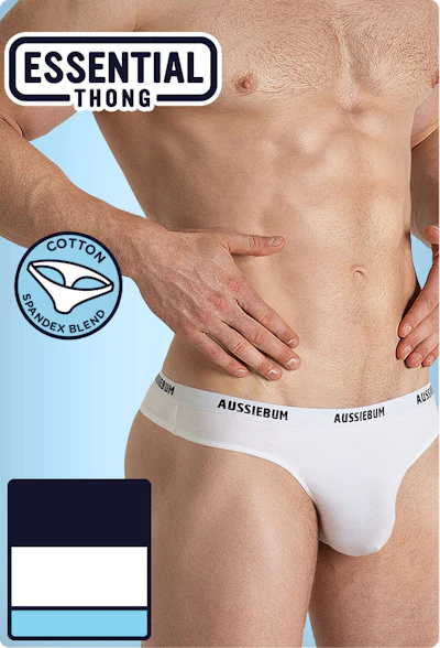 Essential Thong White Homepage Image