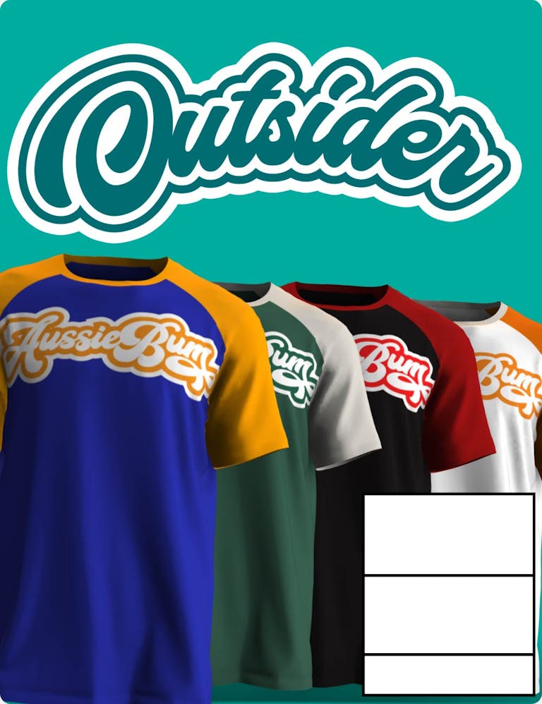 Outsider Tee White Homepage Image