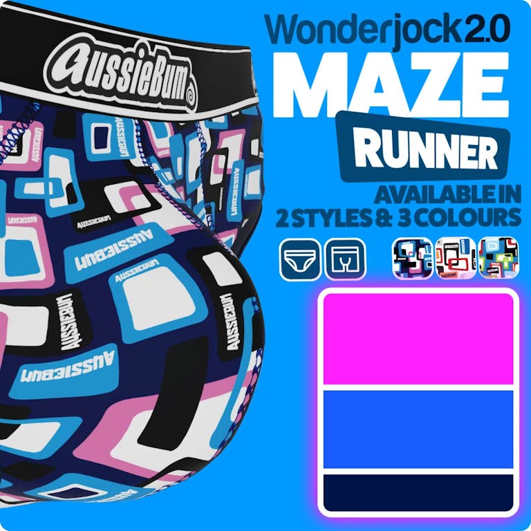 WonderJock 2.0 MazeRunner Blue Homepage Image