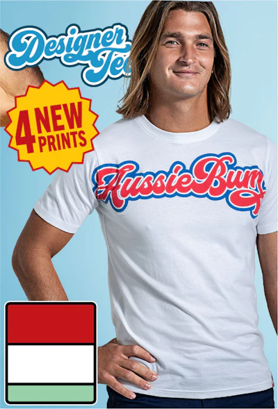 Designer Tee Playoff White Homepage Image