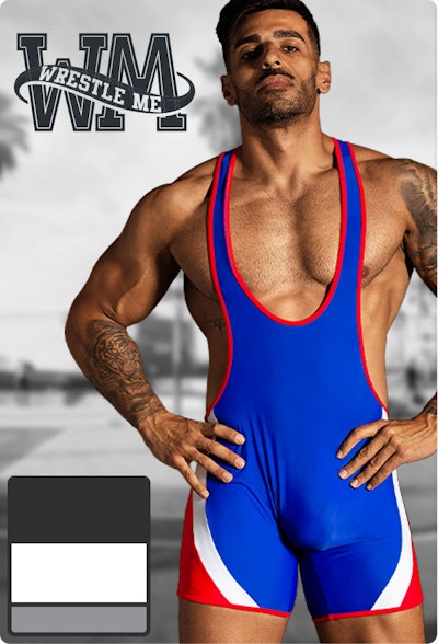 WrestleMe 2.0 Blue Homepage Image