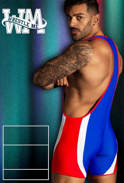 WrestleMe 2.0 Blue Homepage Image