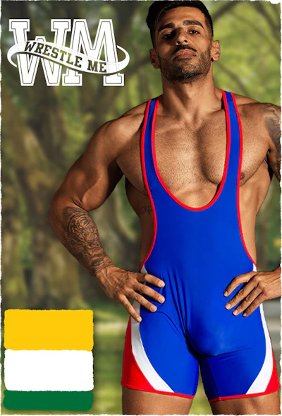 WrestleMe 2.0 Blue Homepage Image