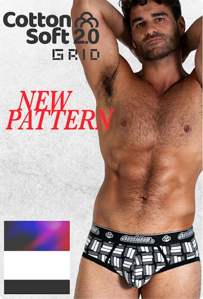 CottonSoft 2.0 Charcoal Grid Homepage Image