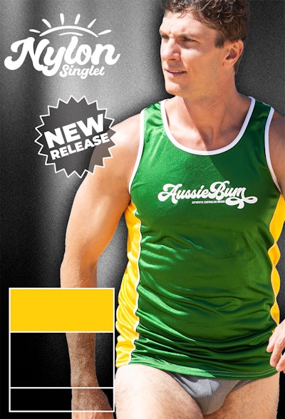 Nylon Singlet Forest Green Homepage Image