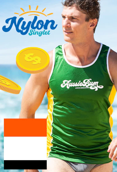 Nylon Singlet Forest Green Homepage Image