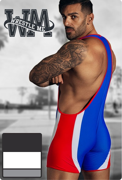 WrestleMe 2.0 Blue Homepage Image