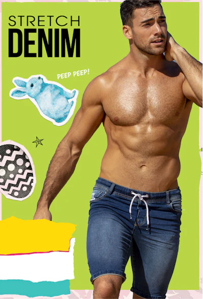 Stretch Denim Short Bondi Homepage Image