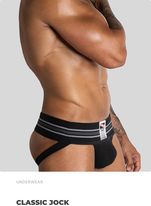 Classic Jock Black Homepage Image