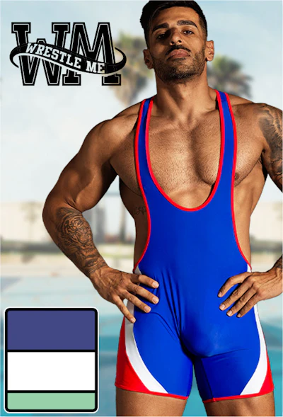 WrestleMe 2.0 Blue Homepage Image