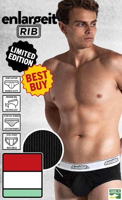 EnlargeIT Ribbed Black Homepage Image