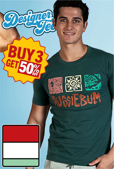 Designer Tee Teal Tribe Homepage Image